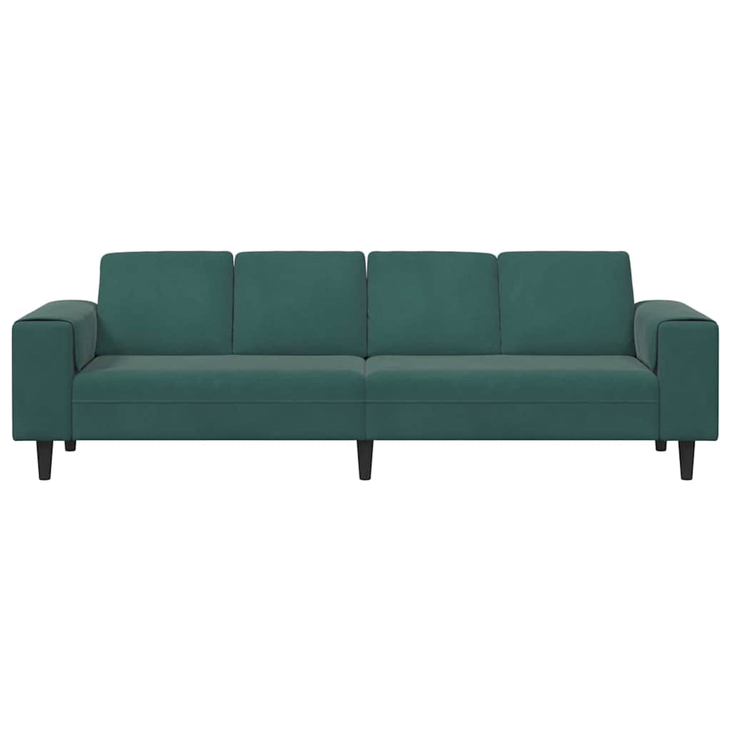 Sofa Set Dark green Velvet
